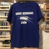 WHITE CENTIPEDE NOISE blue shirt  -shirt XL
